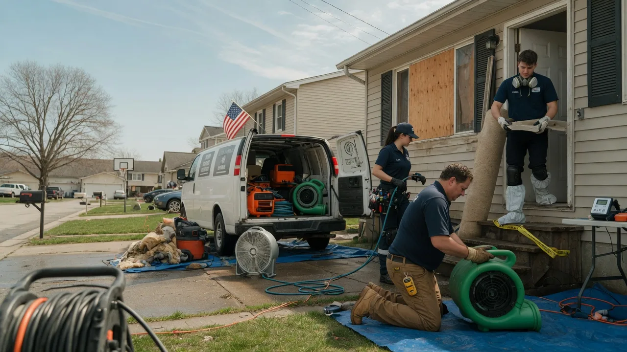 Water Damage Restoration in Wayland, IA near me